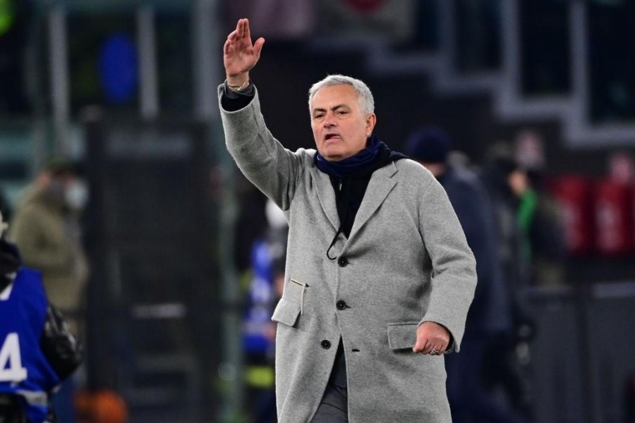 Josè Mourinho in Roma-Juventus (Getty Images)