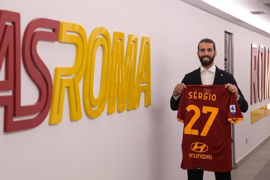 Oliveira a Trigoria (As Roma via Getty Images)