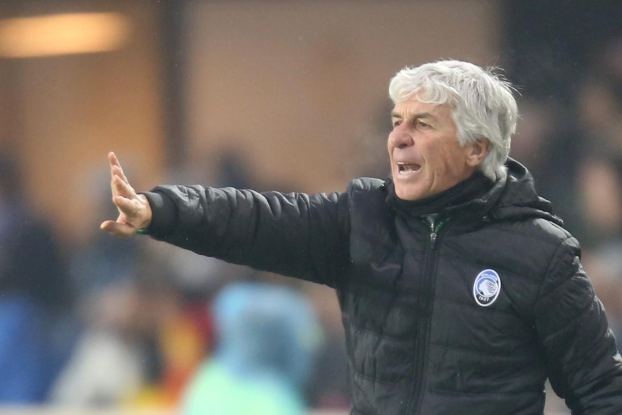 L'allenatore dell'Atalanta Gasperini, di LaPresse