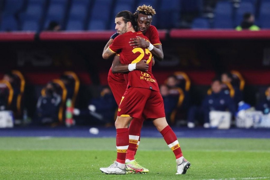 Oliveira abbraccia Abraham (Getty Images)