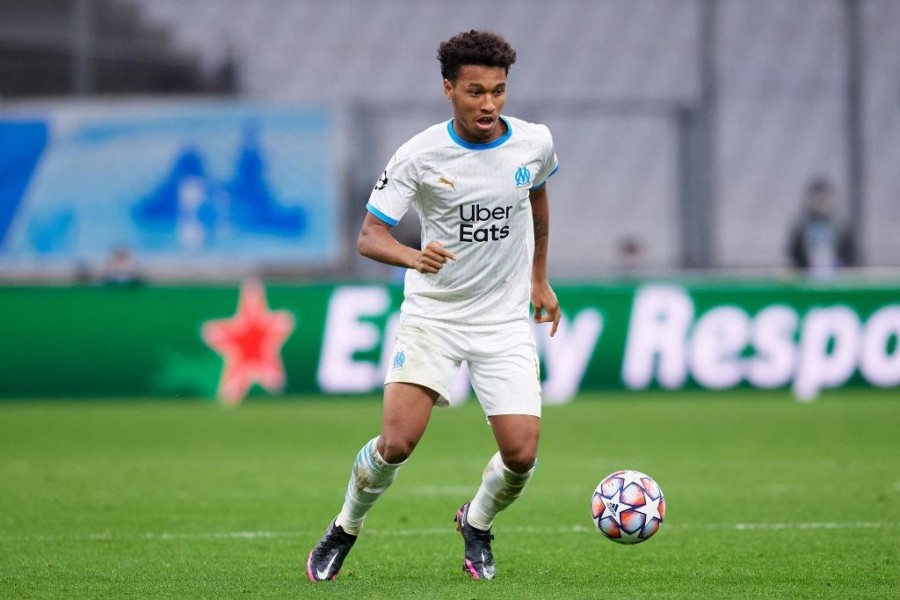 Boubacar Kamara con la maglia del Marsiglia (Getty Images)