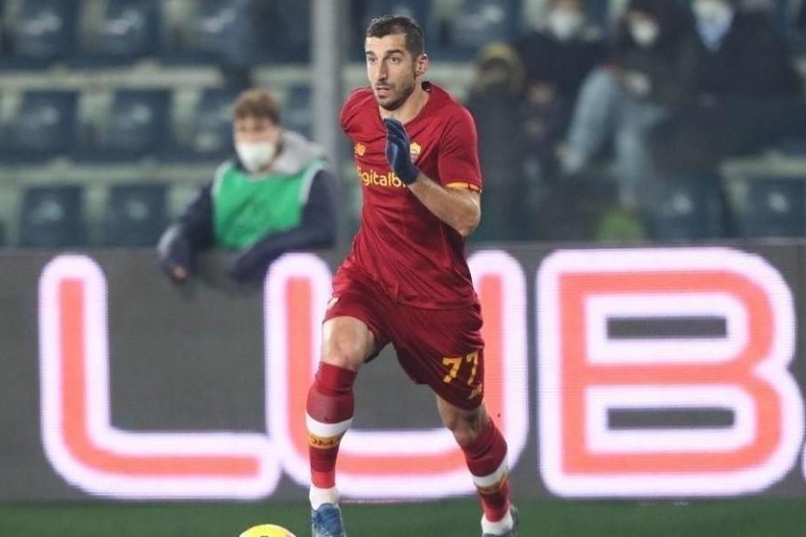 Mkhitaryan in campo al Castellani (Getty Images)