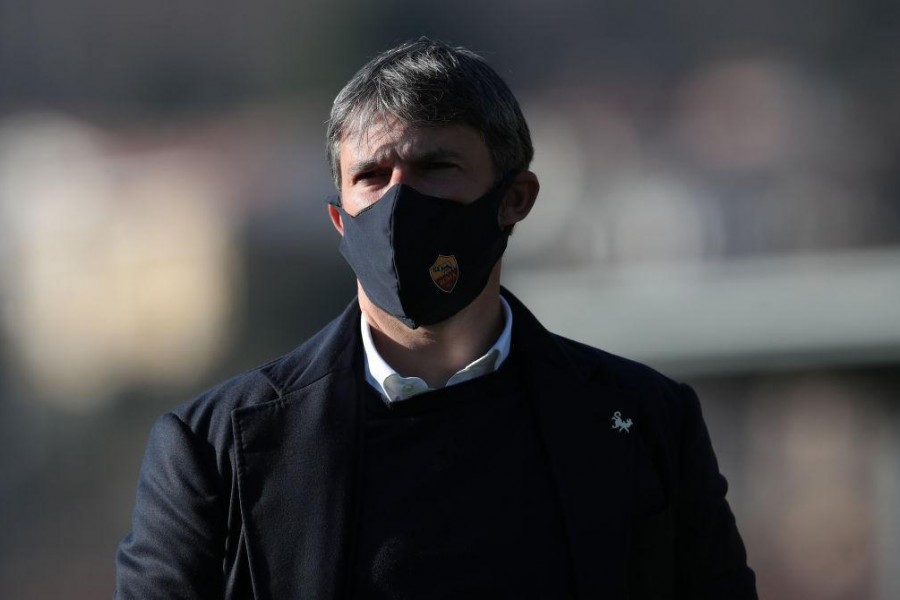 Alessandro Spugna, allenatore della Roma Femminile (AS Roma via Getty Images)