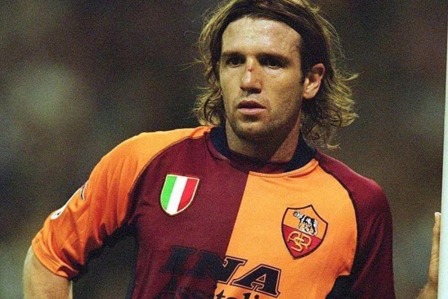 Vincent Candela con la maglia giallorossa (As Roma via Getty Images)