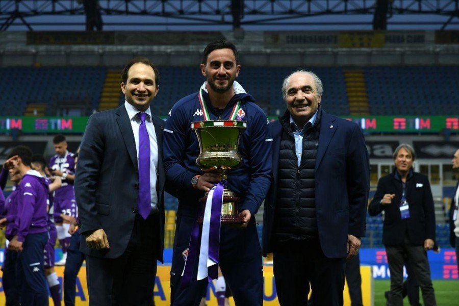 Aquilani con la Coppa Italia Primavera vinta (Getty Images)