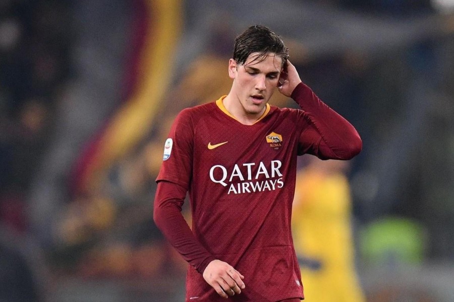 Nicolò Zaniolo contro il Bologna, di LaPresse