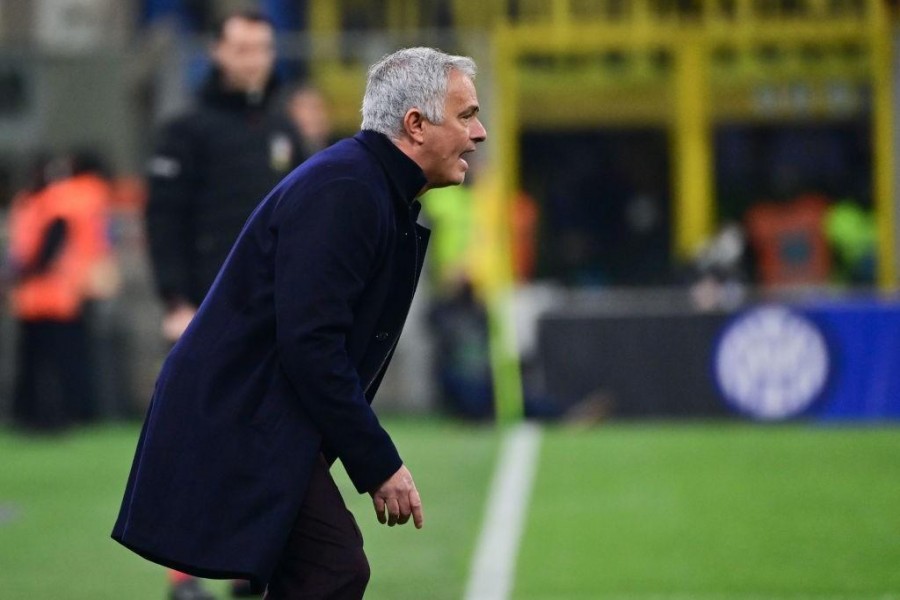 José Mourinho in Inter-Roma (Getty Images)