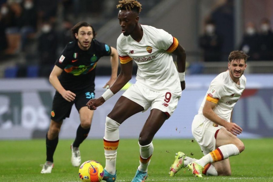 Tammy Abraham contro l'Inter (Getty Images)