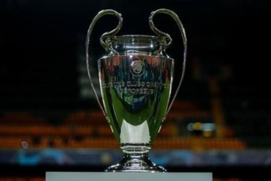 Il trofeo della Champions League