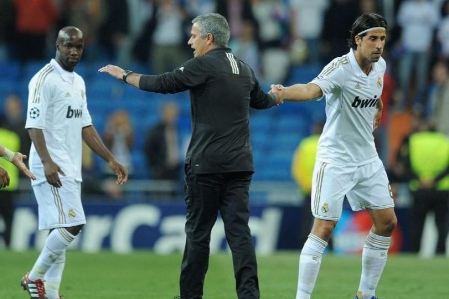 Khedira e Mourinho (Getty Images)