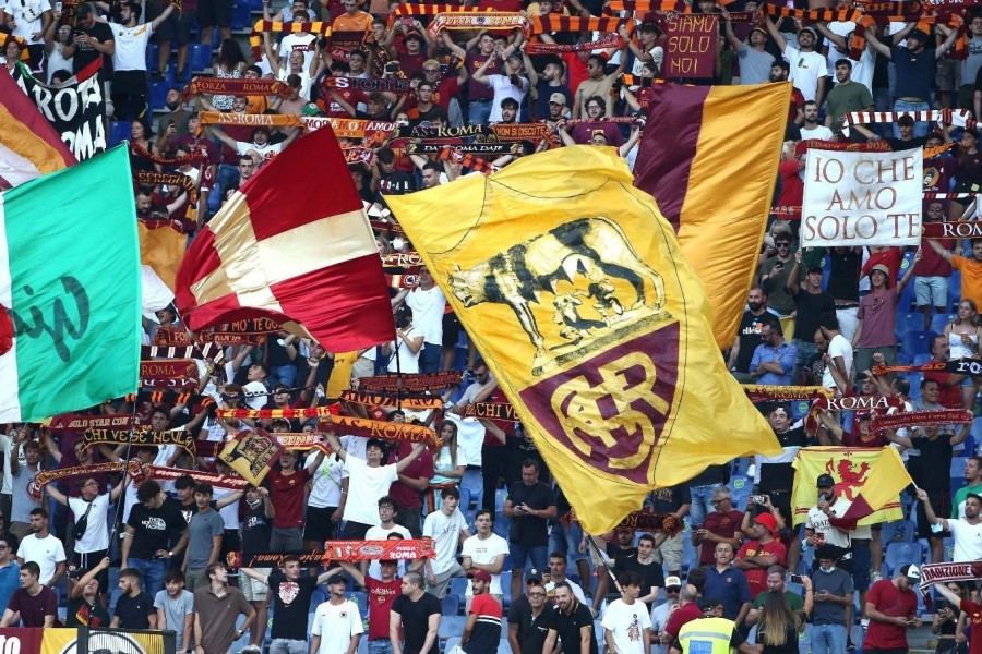 La Curva Sud dell'Olimpico, di Mancini