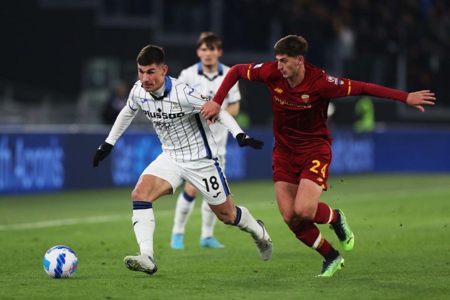 Kumbulla contro l'Atalanta (As Roma via Getty Images)