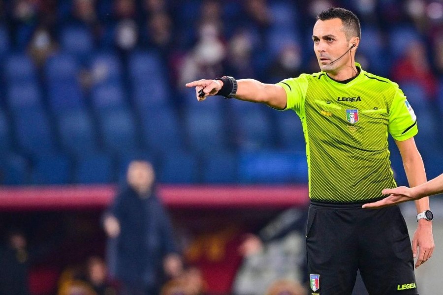 L'arbitro Marco Di Bello (Getty Images)