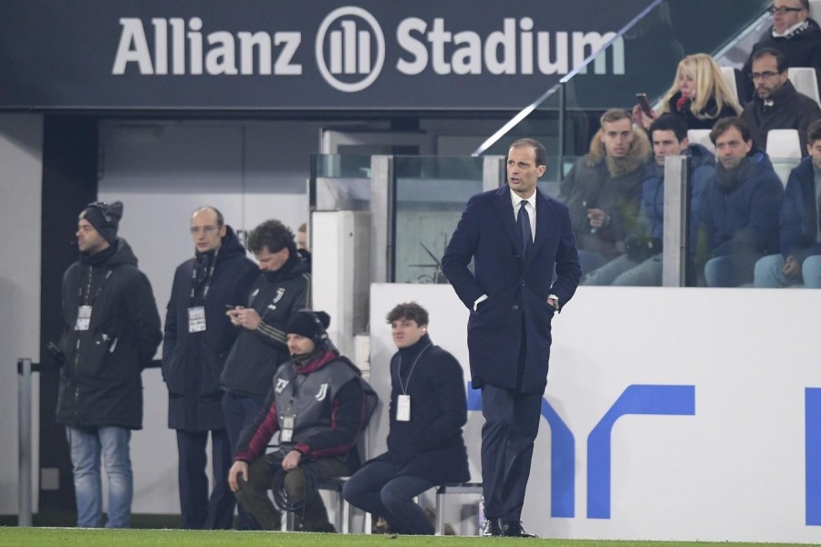 L'allenatore della Juventus Massimiliano Allegri, di LaPresse