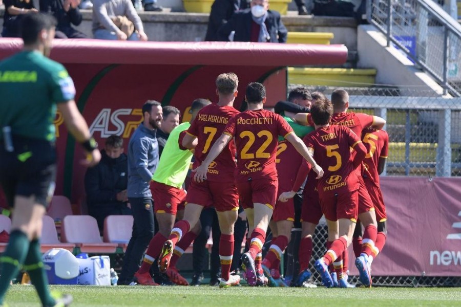 I festeggiamenti dopo il gol (Getty Images)