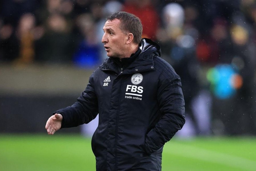 Brendan Rodgers, allenatore del Leicester (Getty Images)