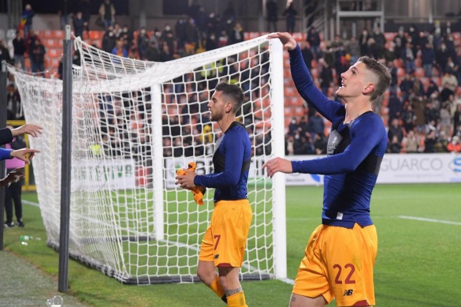 Pellegrini e Zaniolo (As Roma via Getty Images)