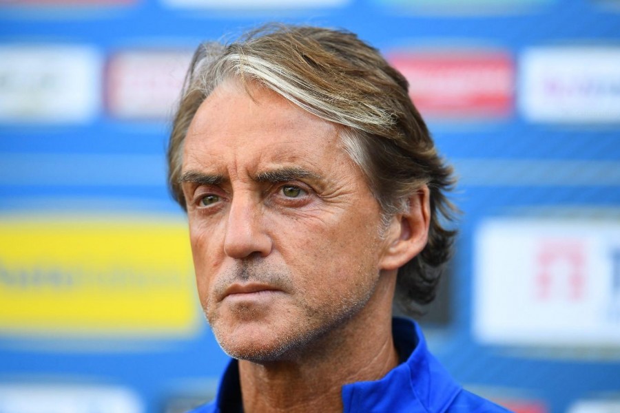 Il ct della nazionale Roberto Mancini