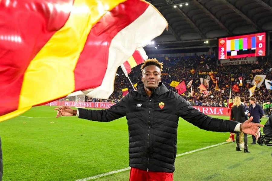 Tammy Abraham, attaccante della Roma (Getty Images)