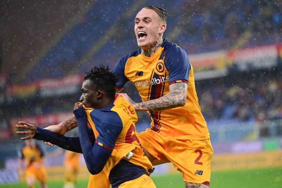 Felix in gol col Genoa (As Roma via Getty Images)