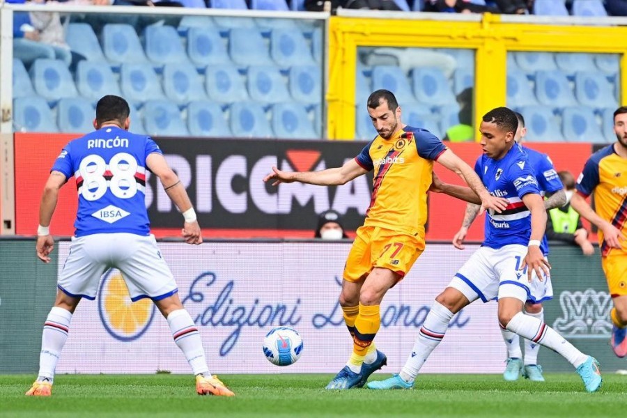 Mkhitaryan (As Roma via Getty Images)