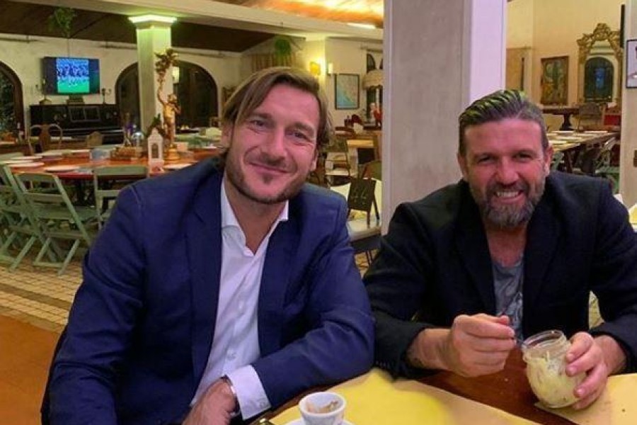 Totti e Candela