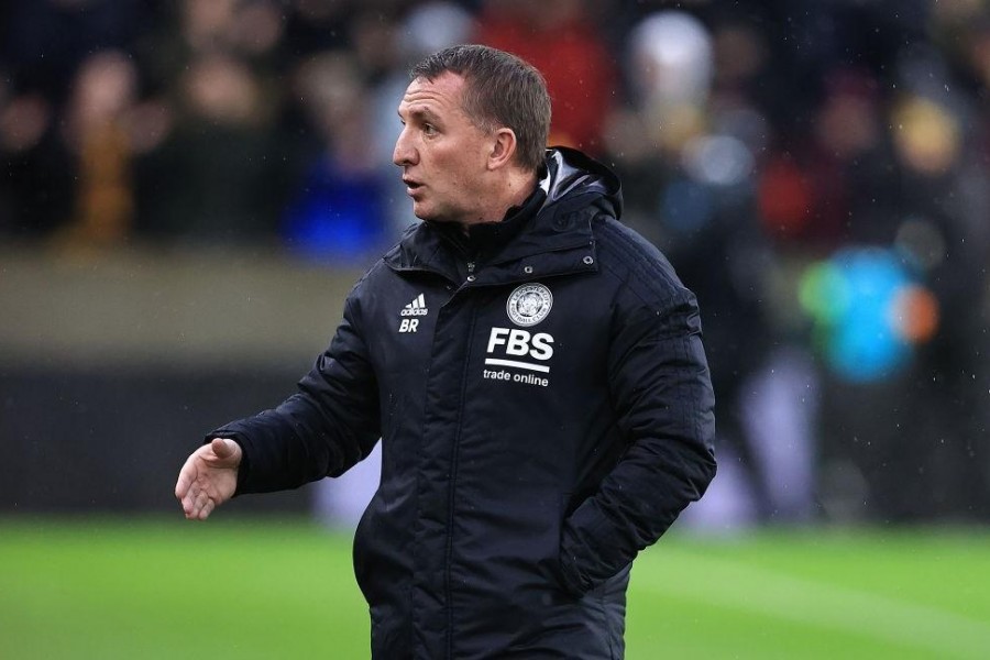 Il tecnico delle Foxes Brendan Rodgers (Getty Images)