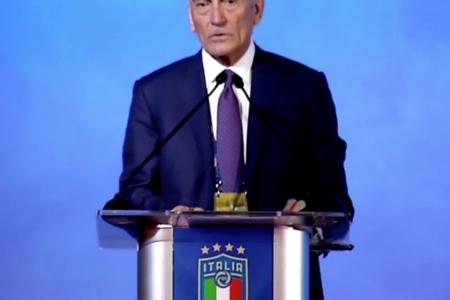 Il presidente della FIGC Gabriele Gravina (Getty Images)