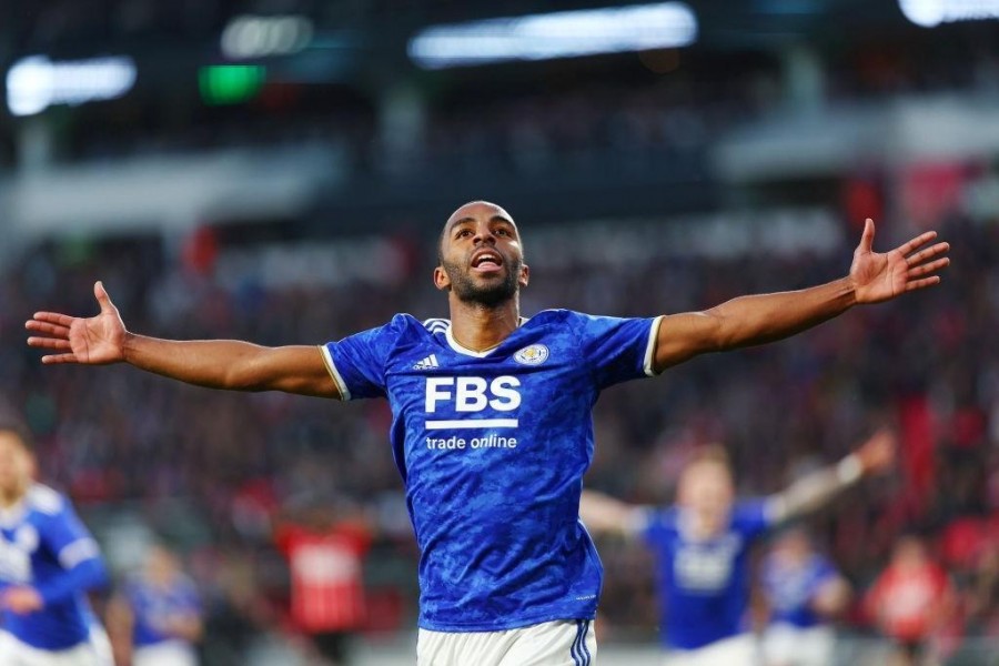 Ricardo Pereira dopo il gol decisivo per la qualificazione contro il Psv (Getty Images)