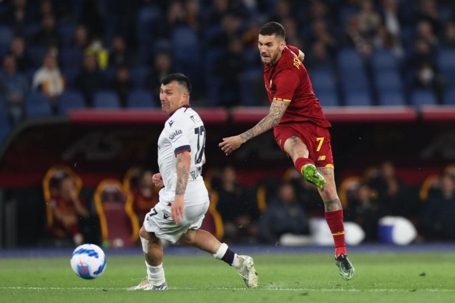 Pellegrini e Medel (As Roma via Getty Images)