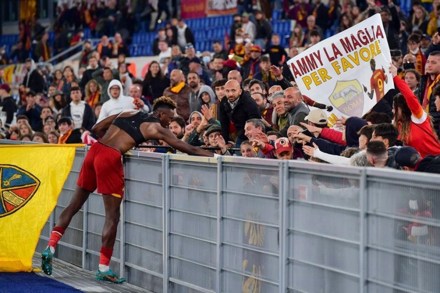 Abraham (As Roma via Getty Images)