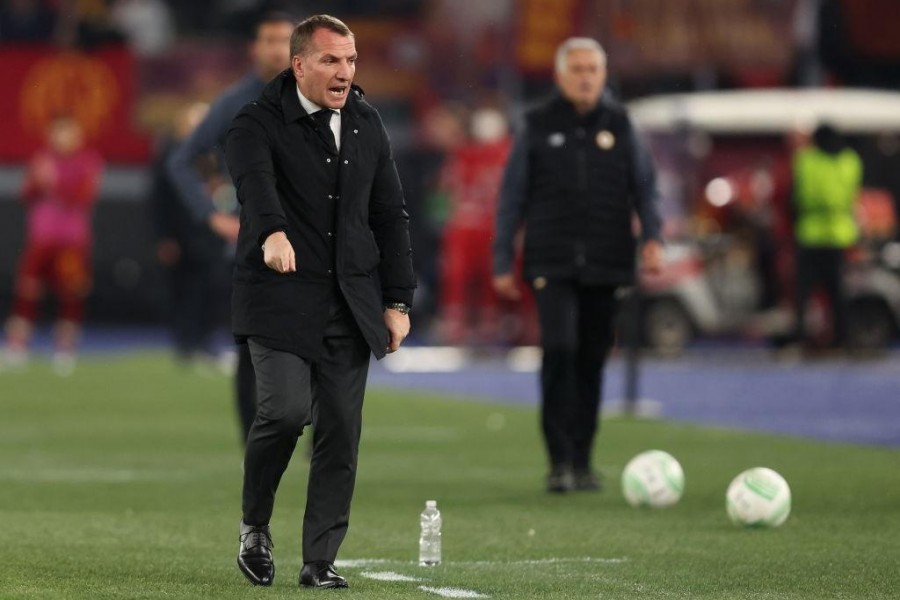 Brendan Rodgers, allenatore del Leicester (Getty Images)