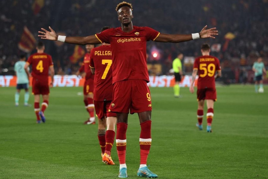 Abraham (As Roma via Getty Images)