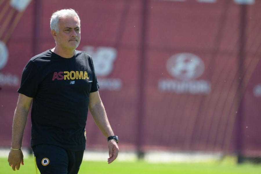 José Mourinho a Trigoria (Getty Images)