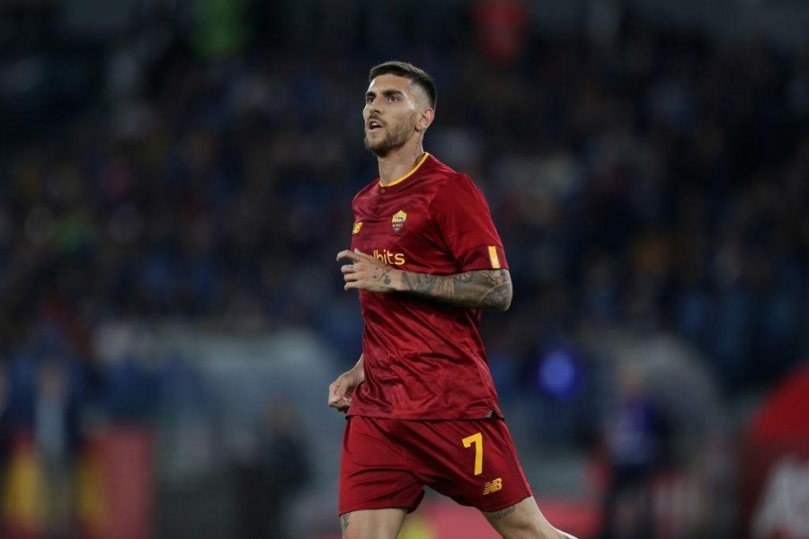 Lorenzo Pellegrini nella partita contro il Venezia (Getty Images)