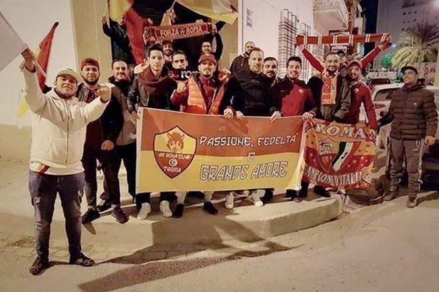 Alcuni membri del Roma Club Tunisia