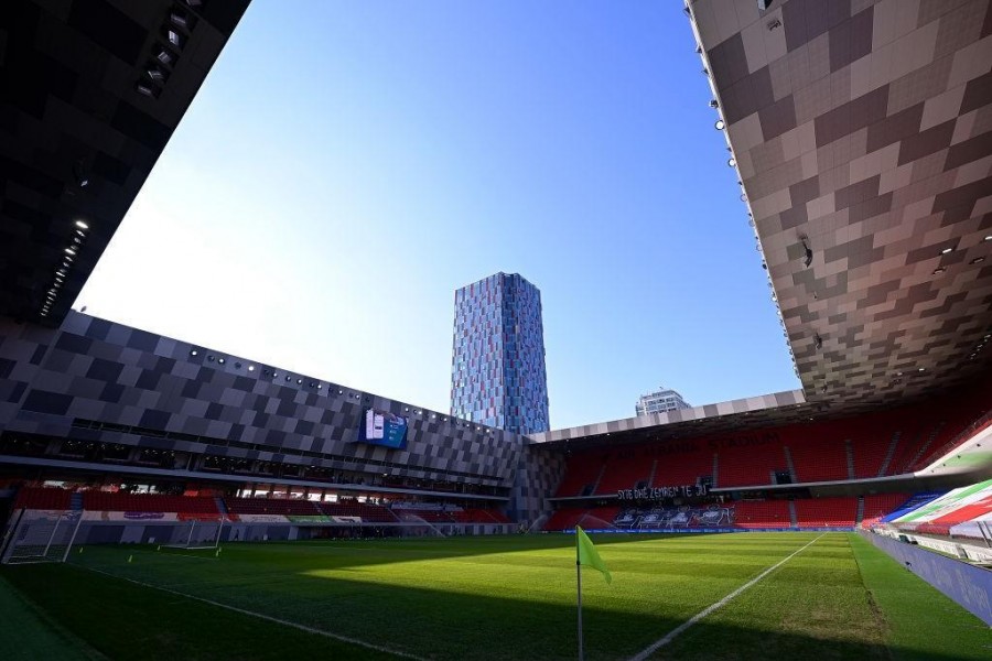 Il moderno Air Albania Stadium sede della finale