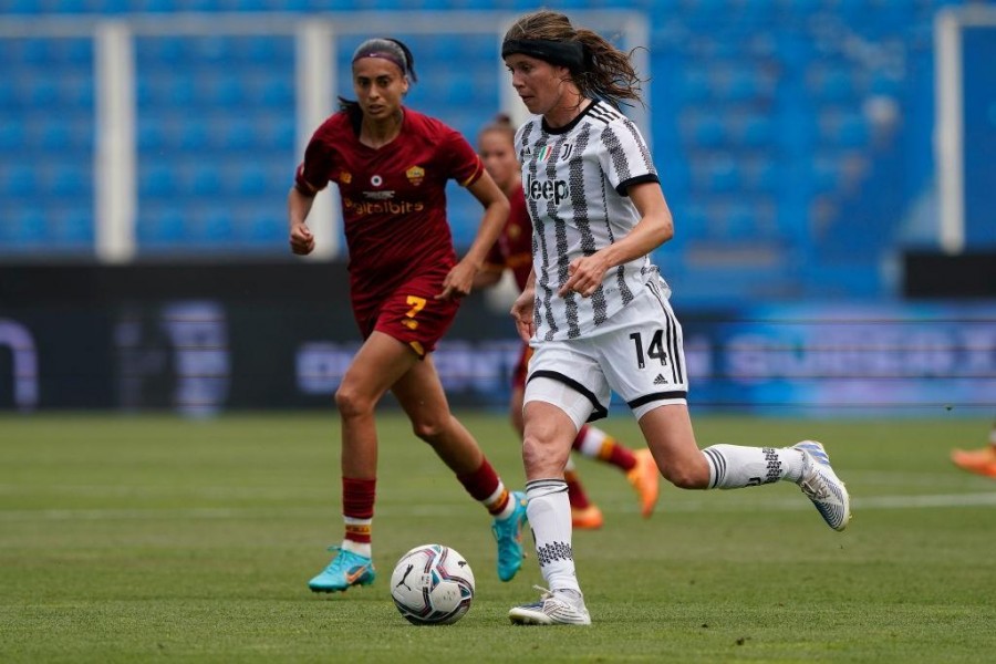 Andressa Alves, autrice del gol della Roma (Getty mìImages)