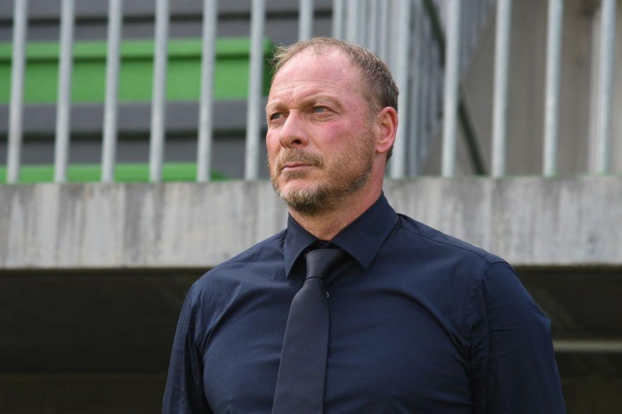 Melillo, allenatore Roma femminile U19, oggi vincitrice a Verona (As Roma via Getty Images)