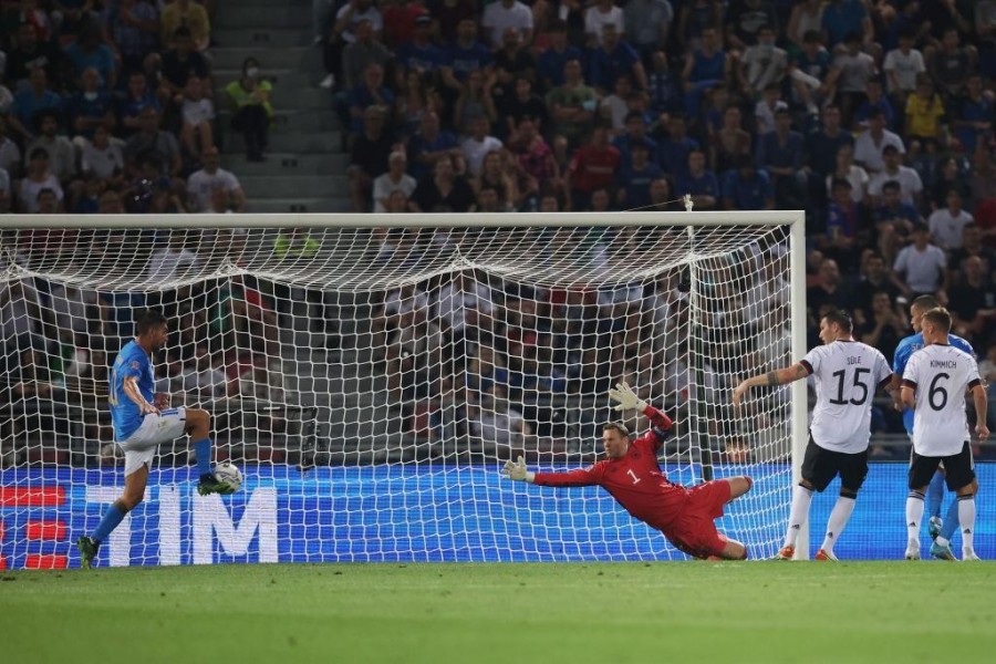 Il gol di Lorenzo Pellegrini contro la Germania (Getty Images)