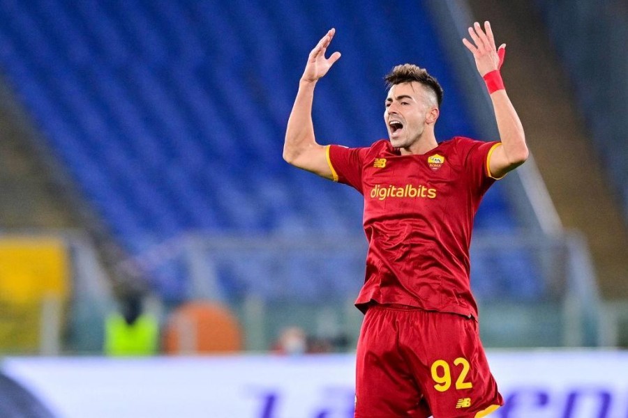 El Shaarawy esulta con la maglia della Roma (Getty Images)