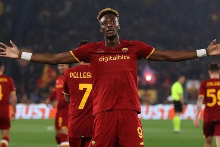 Tammy Abraham festeggia per un gol (Getty Images)