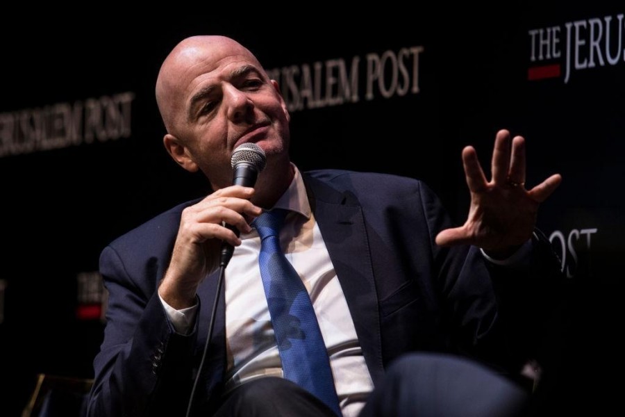 Il presidente della FIFA Gianni Infantino