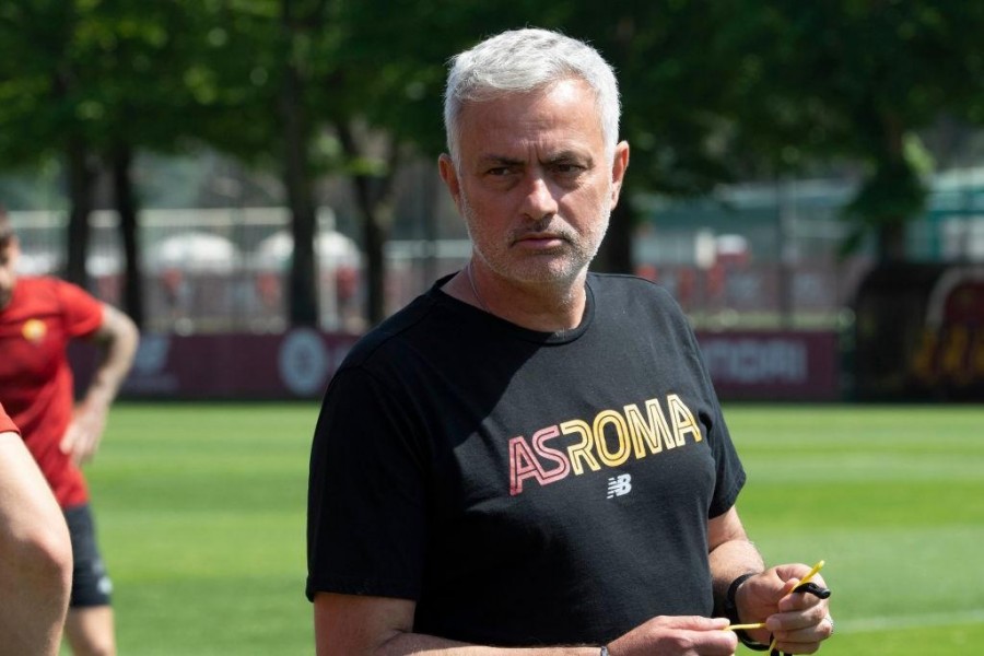 José Mourinho a Trigoria (Getty Images)