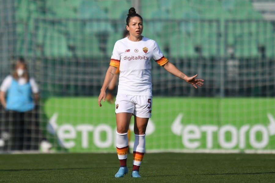 Bernauer in maglia giallorossa (As Roma via Getty Images)