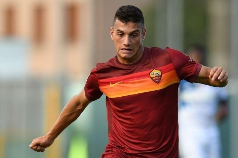 Tommaso Milanese in azione con la Primavera (As Roma via Getty Images)