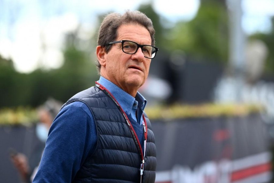 Fabio Capello in campo