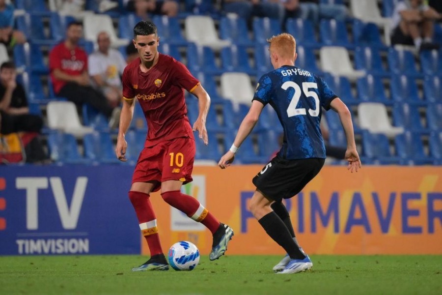 Volpato, in questo ultimo campionato Primavera ha dimostrato di meritare la maglia azzurra dell Under 19 (As Roma via Getty Images)