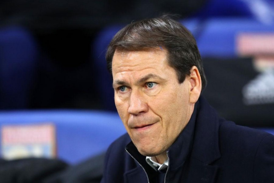 Rudi Garcia sulla panchina del Lione (Getty Images)