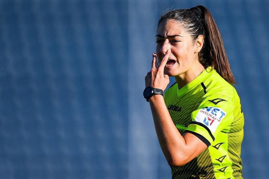 Maria Sole Ferrieri Caputi durante una partita di Serie A Femminile (Getty Images)